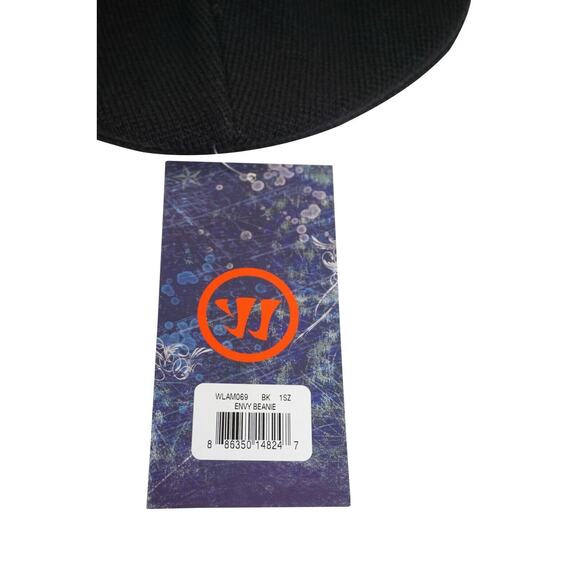 Warrior Hockey Envy - Unisex Adult - Black Beanie Toque Cap 2018 - Picture 9 of 9